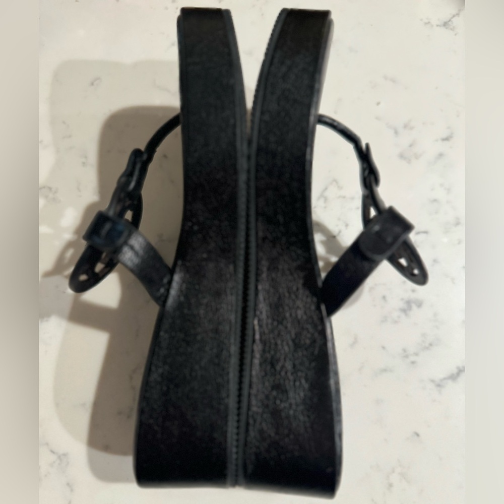 TORY BURCH Women's Miller Wedge Sandal NWOT - Picture 15 of 16